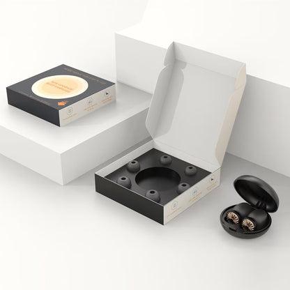 Airbag noise-canceling earbuds