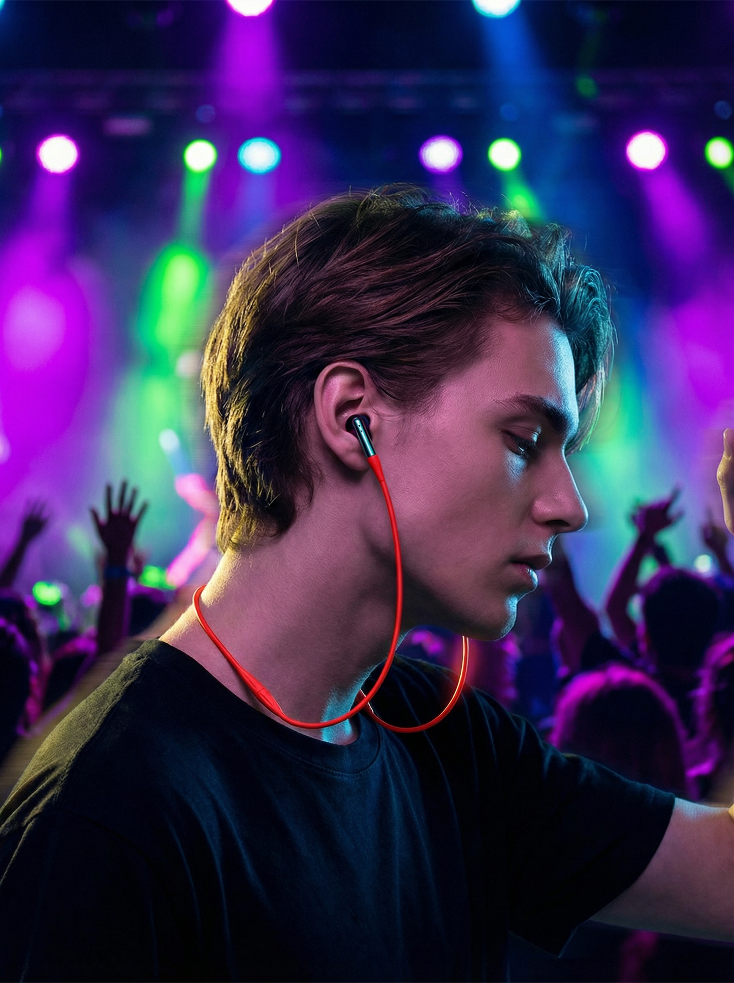 Magnetic anti-loss earplugs