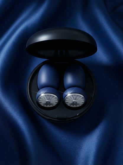 Airbag noise-canceling earbuds