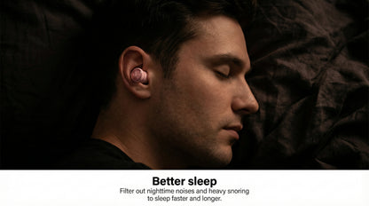 Airbag noise-canceling earbuds